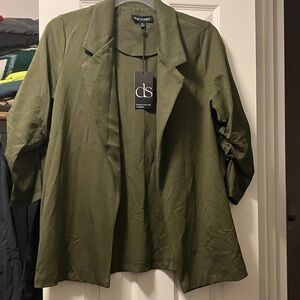 Dear Scarlett Women's Green Blazer